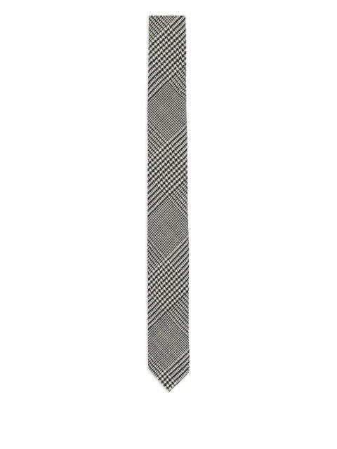 Prince of Wales print tie by BALMAIN