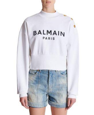 Printed Paris Sweatshirt by BALMAIN