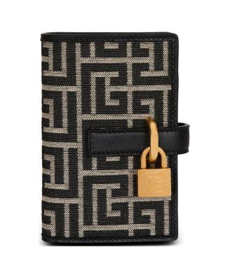 Pulse Holder Monogram Jacquard Card Holder by BALMAIN