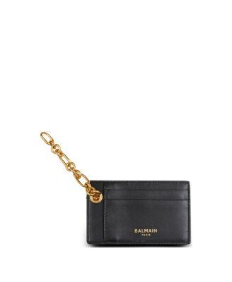 Pulse Monogram Jacquard Card Holder by BALMAIN