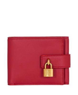 Pulse Trifold Smooth Leather Wallet by BALMAIN