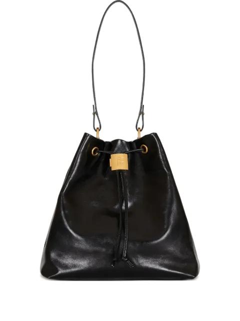 Pulse leather shoulder bag by BALMAIN