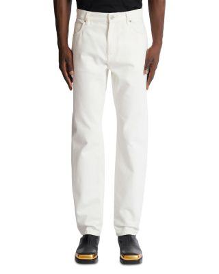 Regular Fit Jeans in Off White by BALMAIN