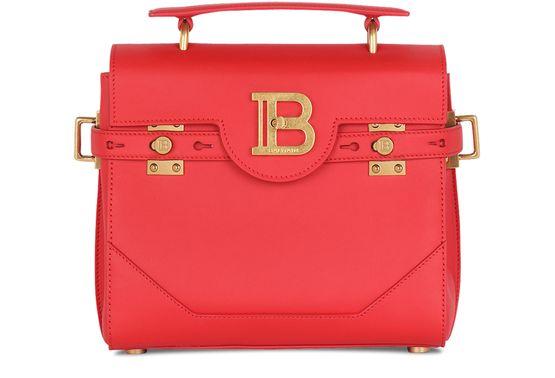 Smooth leather B-Buzz 23 bag by BALMAIN