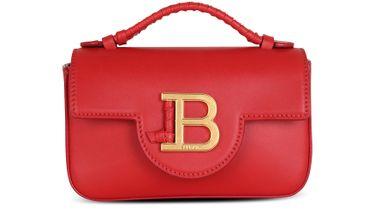 Smooth leather B-Buzz mini bag by BALMAIN