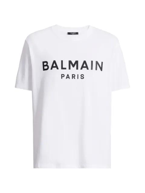 T-shirt with Balmain Paris print by BALMAIN