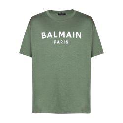 T-shirt with Balmain Paris print by BALMAIN
