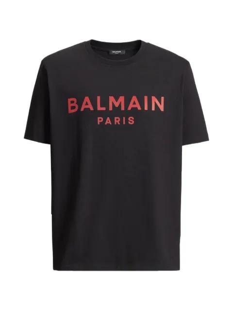 T-shirt with Balmain Paris print by BALMAIN