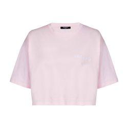 T-shirt with Balmain Signature embroidery by BALMAIN