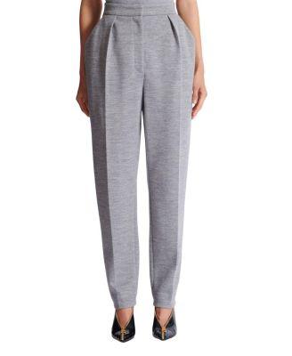 Tailored Cotton Knit Trousers by BALMAIN