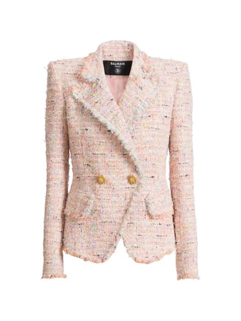 Tweed 2-button jacket by BALMAIN