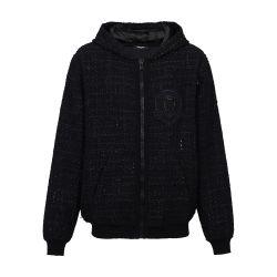 Tweed hoodied jacket by BALMAIN