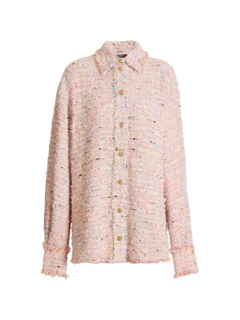 Tweed overshirt by BALMAIN
