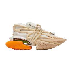 Unicorn neoprene and leather sneakers by BALMAIN