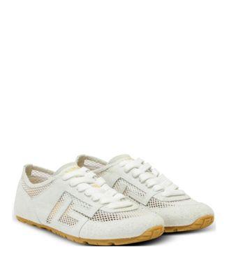 Women's Racer 45 Trainers in Calfskin by BALMAIN