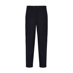Wool Monogram Pants by BALMAIN