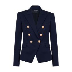 Woollen double-breasted blazer by BALMAIN
