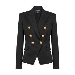 Woollen double-breasted blazer by BALMAIN