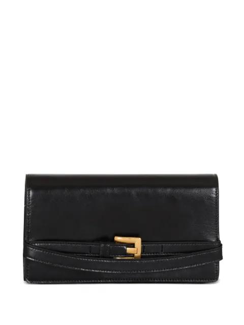 belt-detail clutch bag by BALMAIN