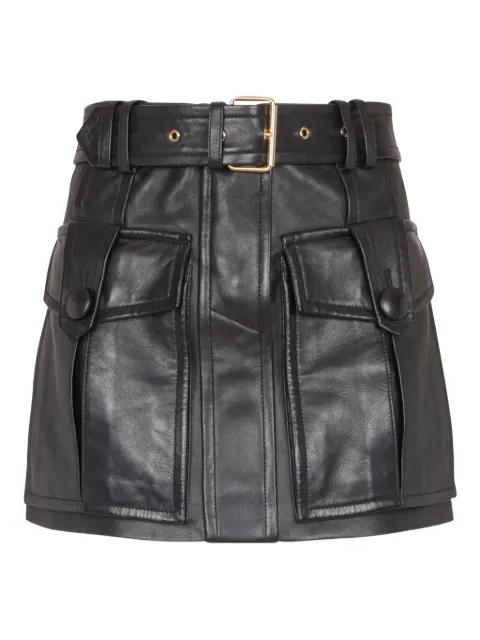 belted skirt by BALMAIN