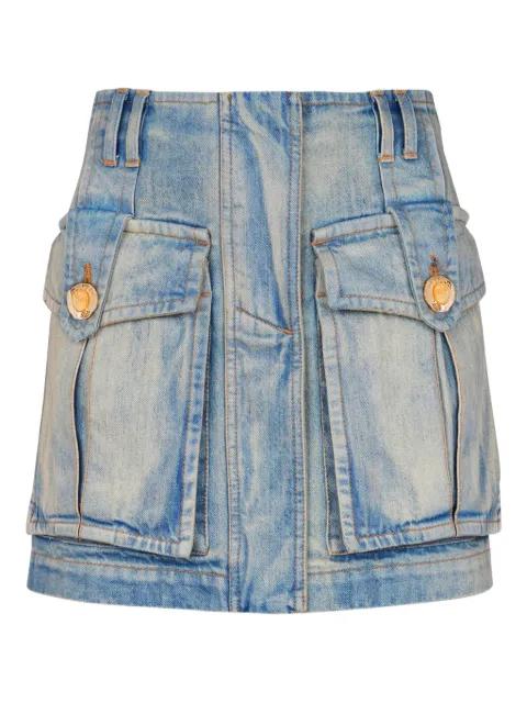 belted skirt by BALMAIN
