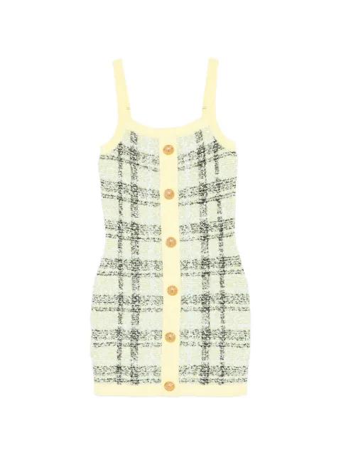 buttoned mini dress by BALMAIN