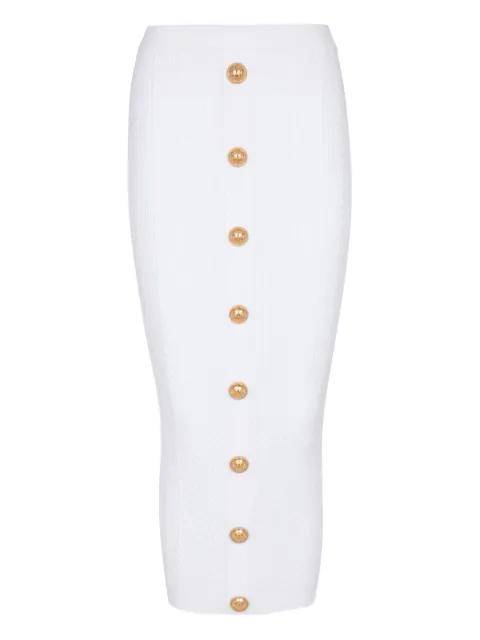 cable-knit skirt by BALMAIN