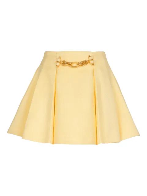 chain-detail mini skirt by BALMAIN