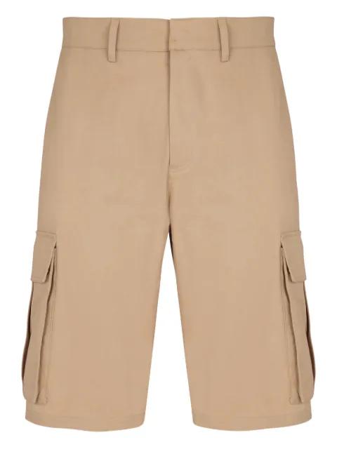 cotton cargo shorts by BALMAIN