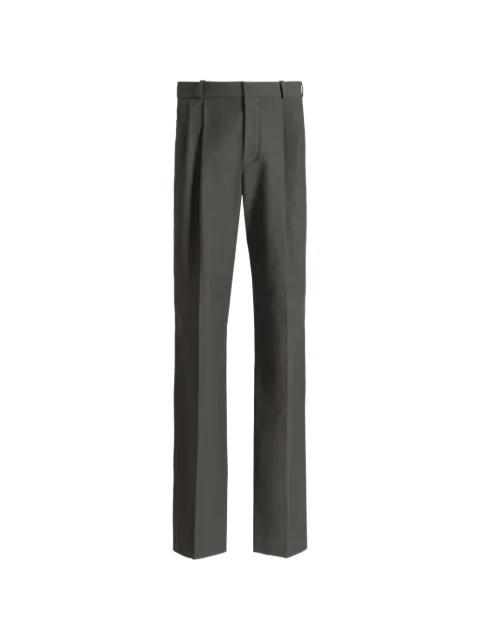 cotton twill trousers by BALMAIN
