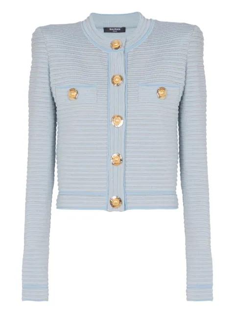 cropped cardigan by BALMAIN