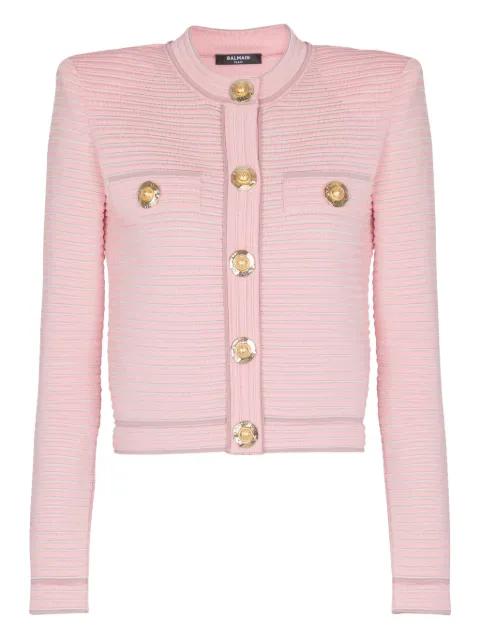 cropped cardigan by BALMAIN