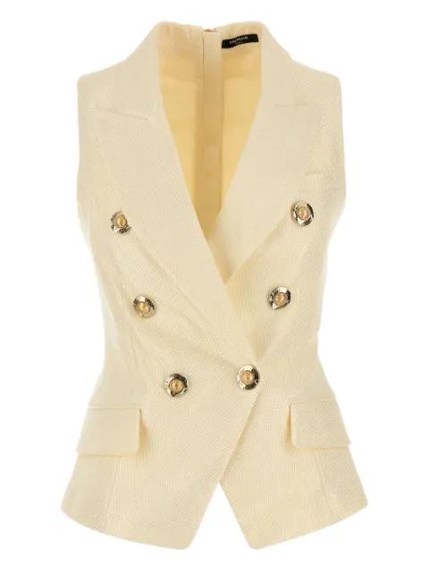 double-breasted buttoned vest by BALMAIN