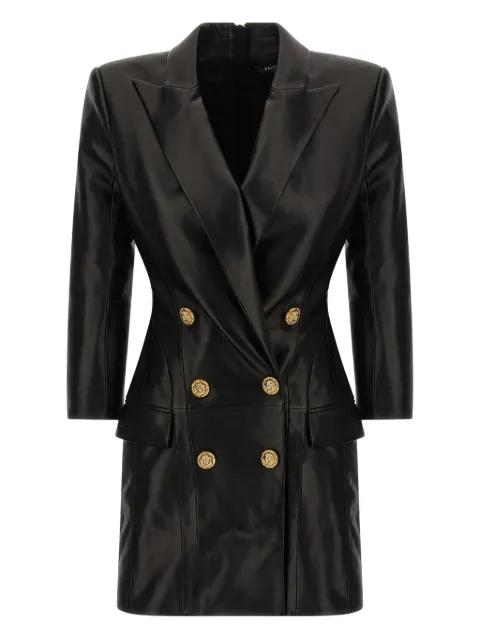 double-breasted mini dress by BALMAIN