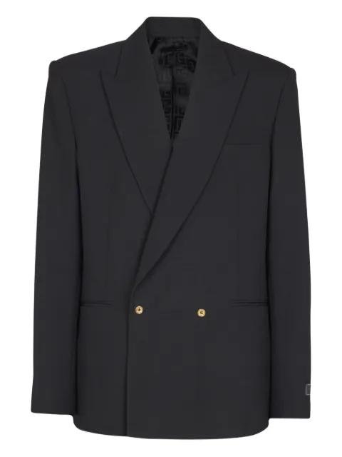double-breasted wool blazer by BALMAIN