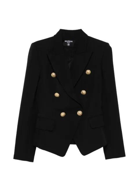 double-breasted wool blazer by BALMAIN