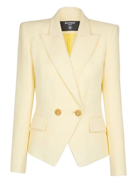 double-button blazer by BALMAIN