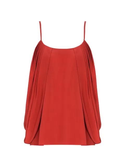 draped blouse by BALMAIN