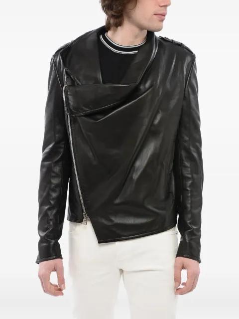 draped jacket by BALMAIN