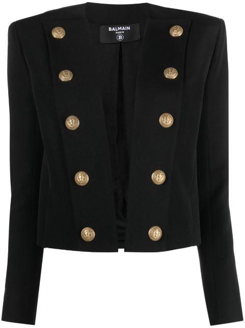 fitted wool jacket by BALMAIN