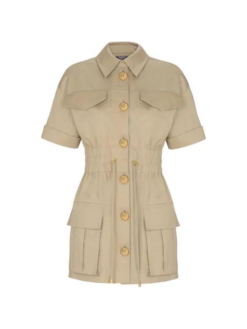 four pocket button dress by BALMAIN