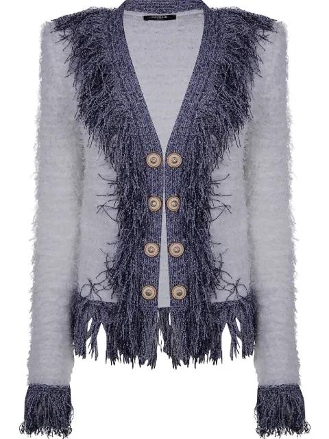 fringed jacket by BALMAIN
