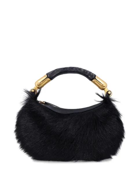 fur tote bag by BALMAIN