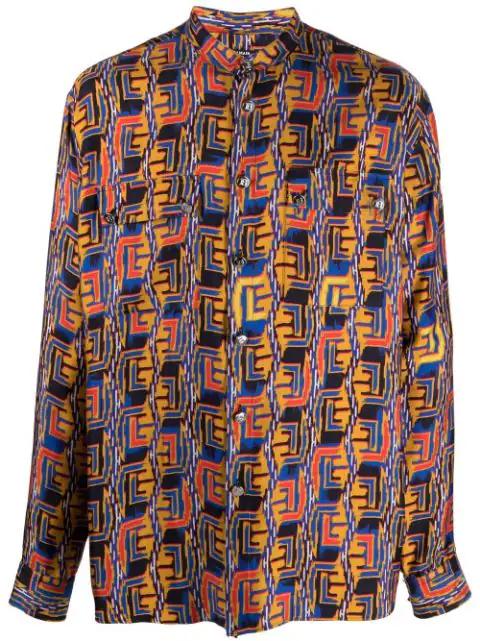 graphic-print shirt by BALMAIN