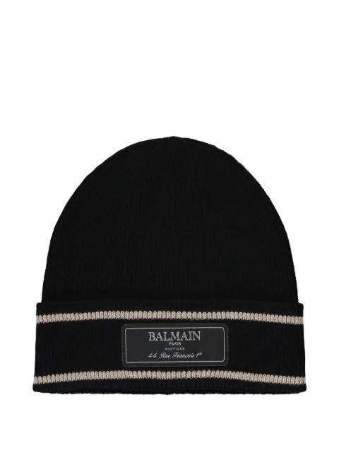 knitted beanie by BALMAIN