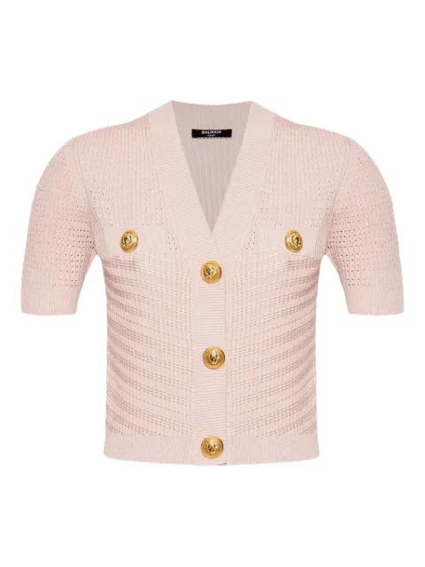 knitted top by BALMAIN