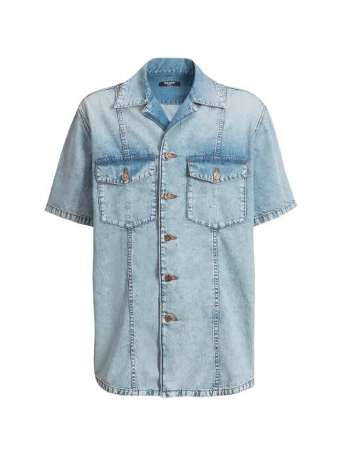 light blue denim shirt by BALMAIN