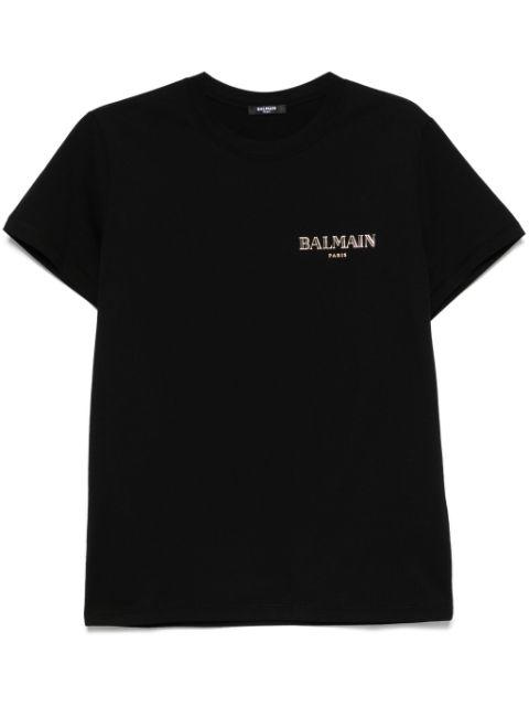 logo-appliqué T-shirt by BALMAIN