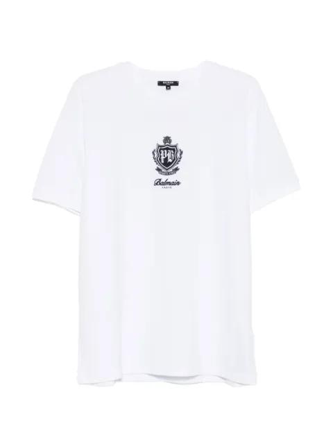 logo-embroidered T-shirt by BALMAIN