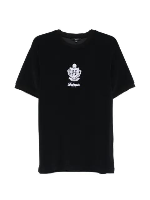 logo-embroidered T-shirt by BALMAIN
